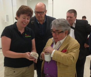 Hazel meets Ronnie Corbett